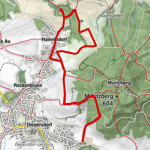 Winterwanderung in der Metropolregion Nürnberg