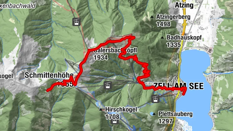 HOHE TAUERN PANORAMA TRAIL | STAGE 10: Lake Zell | Pinzgauer Hut-Lake Zell