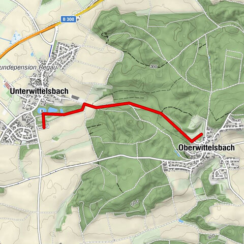 Geschichtspfad von Unter- nach Oberwittelsbach