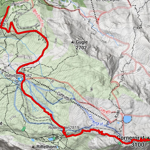 Riffelalp - Gornergrat