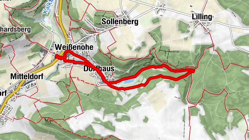 Weißenohe - Sinterterassen - Lillachquelle