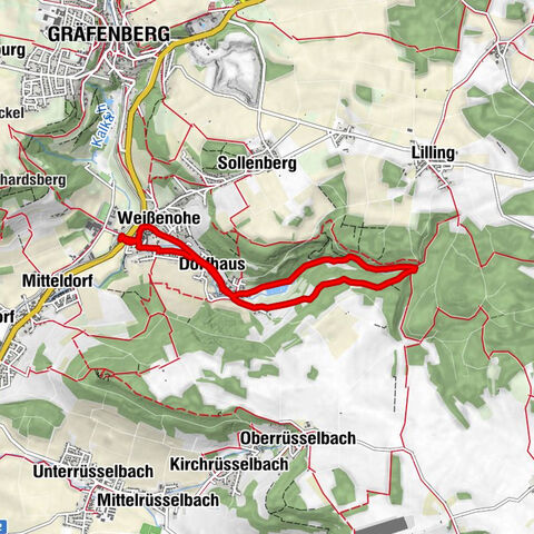 Weißenohe - Sinterterassen - Lillachquelle