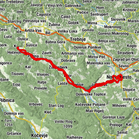 21 bridges over the Krka river