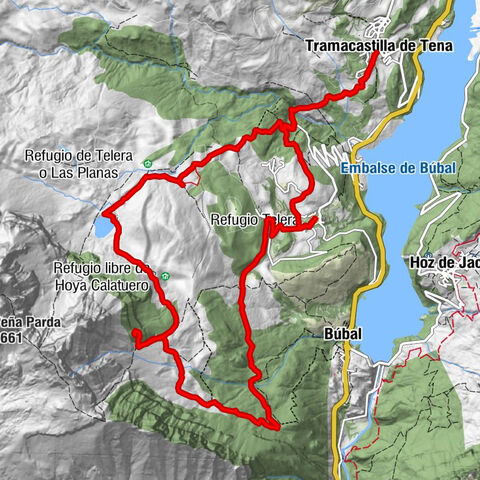 Tramacastilla-Betato-Ibón de Piedrafita-Arco de Piedrafita-Piedrafita-Tramacastilla