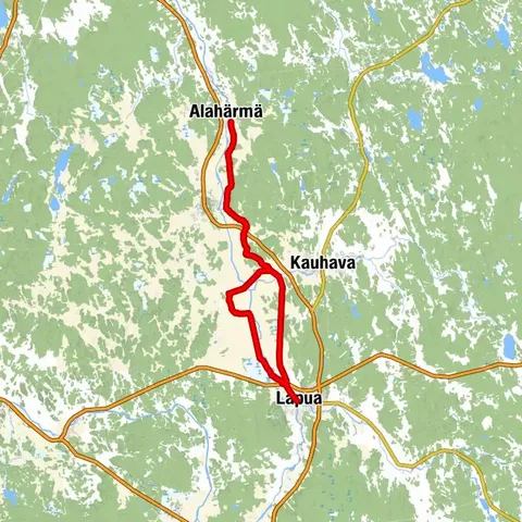 Alajoki cycling route