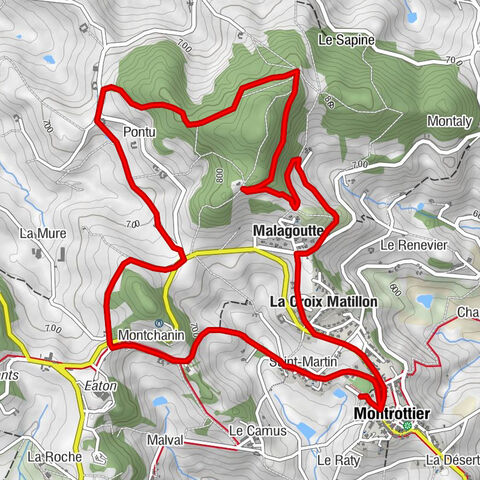 Circuit VTT n°108 bleu : Parfum d'Armont