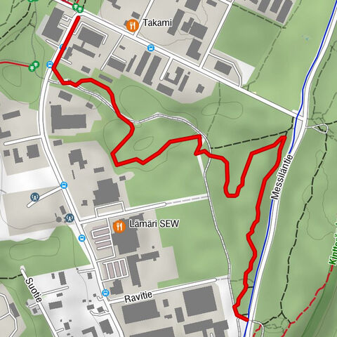 Mörripolku, Hollola and Lahti