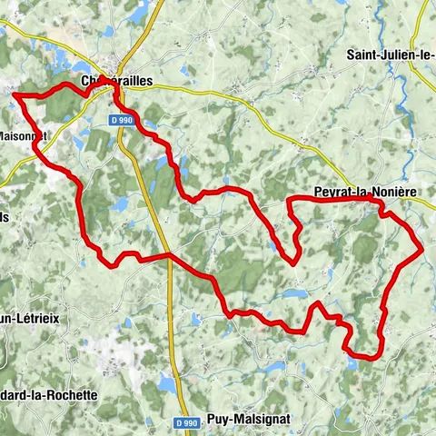 Boucle Vélo N°31 - Etangs et Châteaux