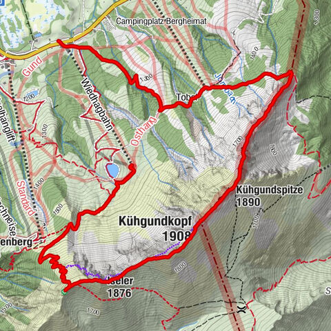 Iseler und Kühgundkopf