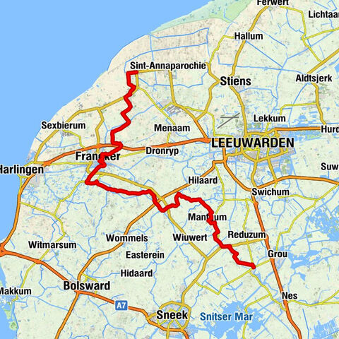 Jabikspaad from Sint Jacobiparochie to Jirnsum