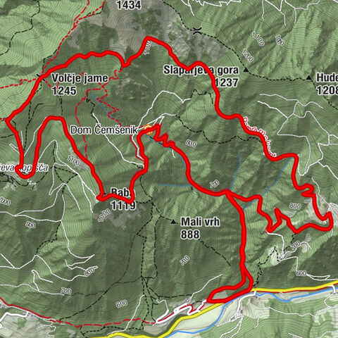 Panoramic route Javorov Vrh