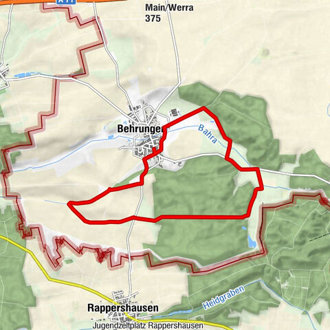 Sculpture Circular Route - Behrungen - Grabfeld