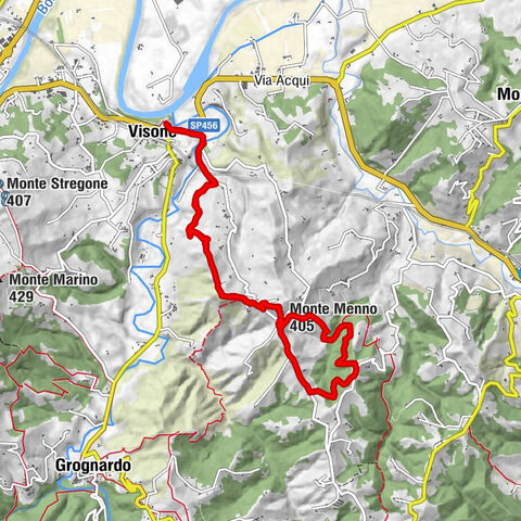 Il sentiero della Torre - Sentiero 541 in mountain bike