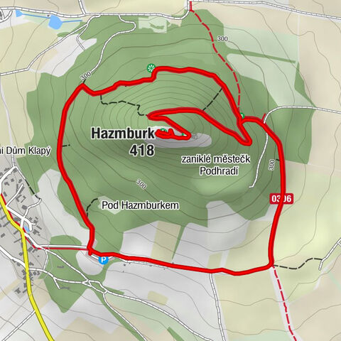 Klapý - Hazmburk