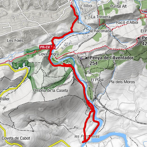 Alboi-Acueducto morisco– La Cova Negra
