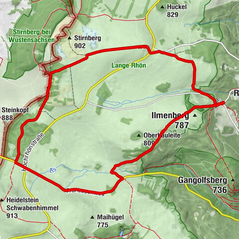 OBERELSBACH | Extratour-Lange Rhön