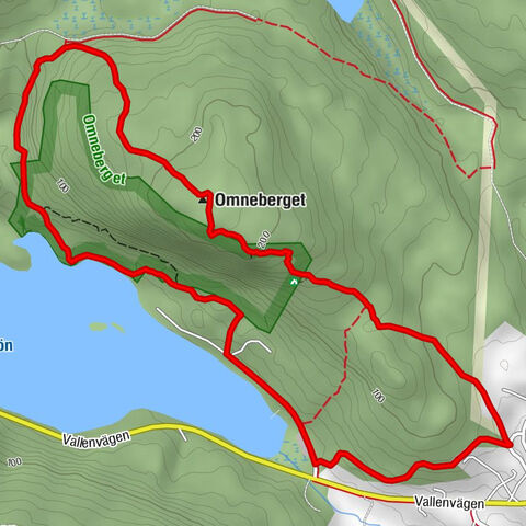 Nordingrå distrikt - Omneberget