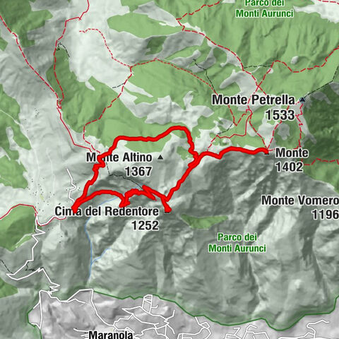 Rifugio di Pornito - Monte Moleta - Monte Sant'Angelo - Cima del Redentore