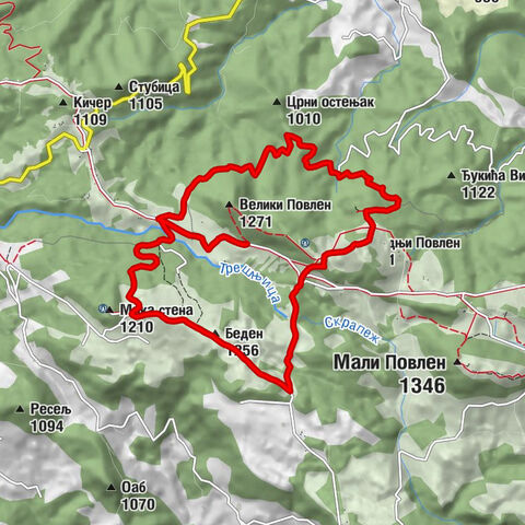Планинарска кућа „Повленски кућерак“ - Плоче - Средњи Повлен - Беден