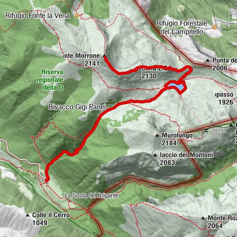 Cartore - Bivacco Gigi Panei - Monte Morrone - Cima ZIS