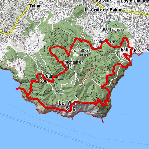 Six-Fours-les-Plages - Montanier - Le Mai - La Seyne-sur-Mer