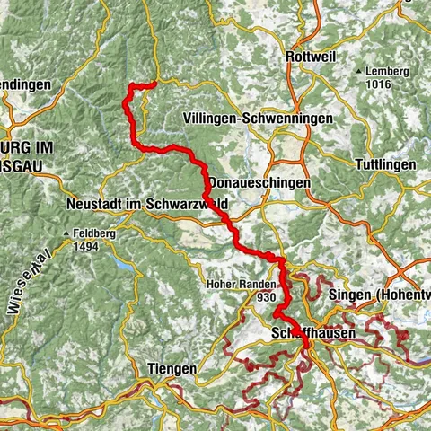 WasserWeltenSteig - Gesamtstrecke