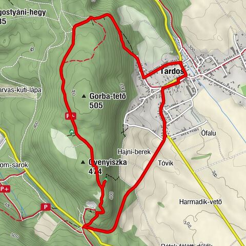 Kemencés fogadó - Tardos - Gyenyiszka - Szent Mária Magdolna templom