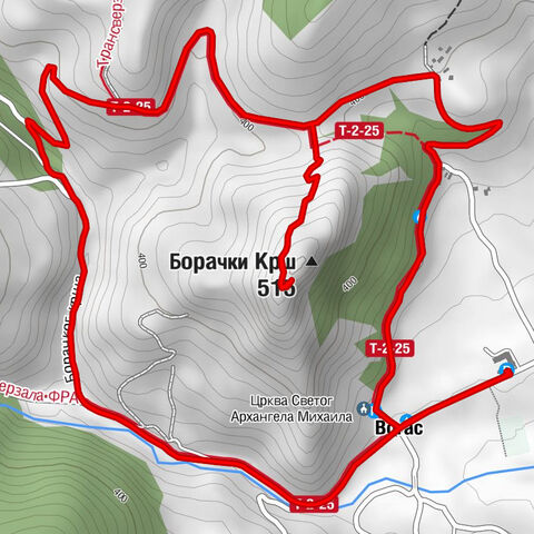 Борач - Црква Светог Архангела Михаила - Борачки Крш
