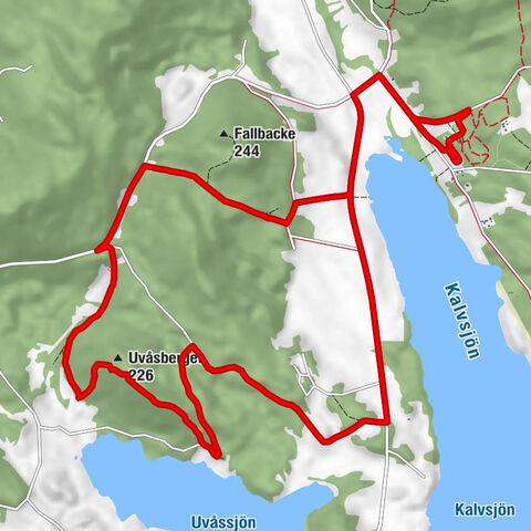Ljusdals kommun - Uvåsberget