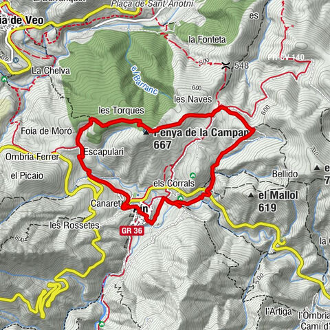 Aín - Penya de la Campana - La Covatilla - Església Parroquial de Sant Miquel
