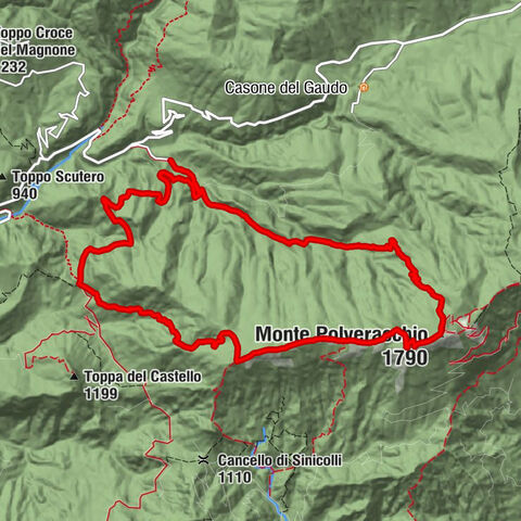 Bardiglia - Monte Polveracchio - Monte Raianetta