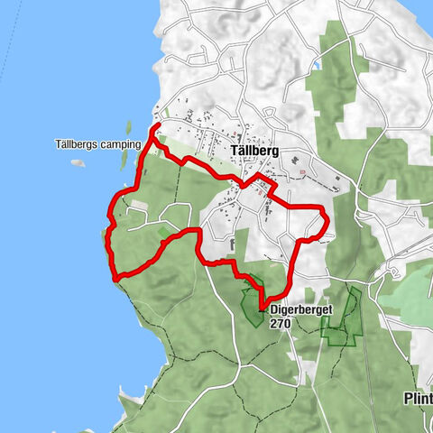 Leksands kommun - Digerberget - Tällberg - Tällbergsgården