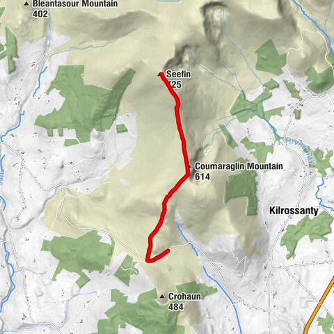 Cutteen South - Coumaraglin Mountain - Seefin