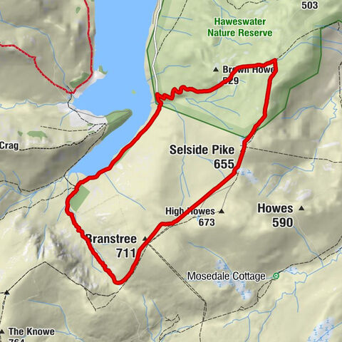 Shap Rural - Resting Howe - Selside Pike - Branstree