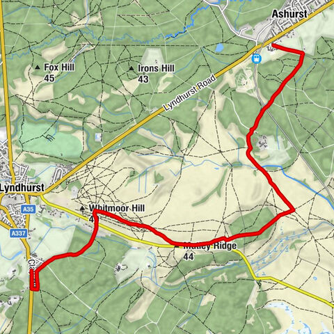 Lyndhurst - The Ridge - Matley Ridge - Ashurst