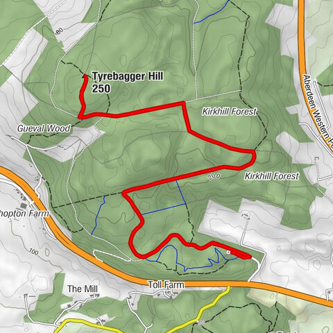 Dyce and Stoneywood - Tyrebagger Hill