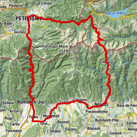 Petroșani Nord - Cărbunele - Urdele - Petrila