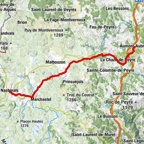 Bastide - Église Sainte-Marie - Chapelle de la Bastide - Aumont-Aubrac