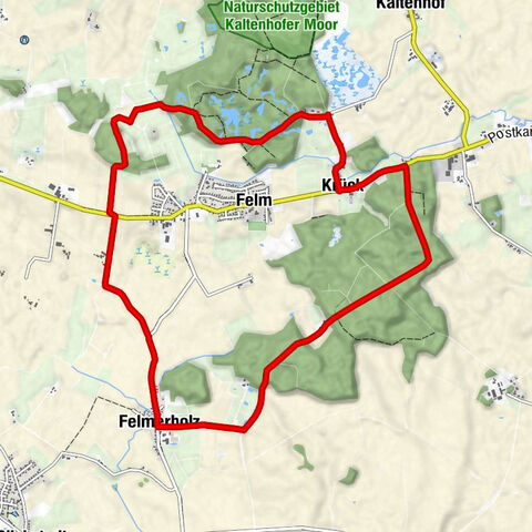 Felm - Krück - Felmerholz - Staun