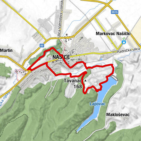 Našice - Tavanac