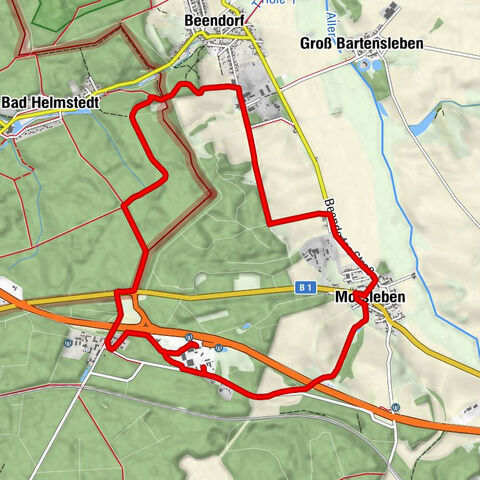 Morsleben - Harbke Autobahn - Harbke