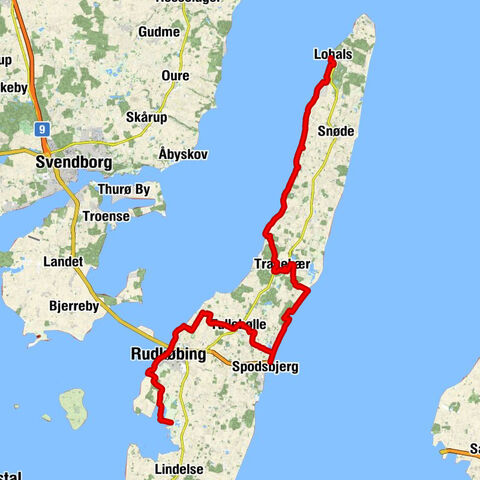 Langeland Kommune - Ø-Cafeen - Tullebølle Kirke - Lohals