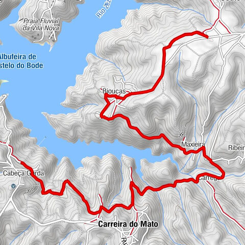 Aldeia do Mato e Souto - Bioucas - Maxieira - Cabeça Gorda