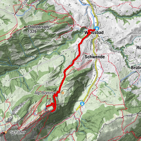 Weissbad - Berggasthaus Aescher-Wildkirchli - Wildkirchli - Ebenalp