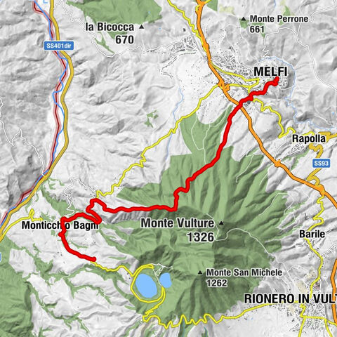 Melfi - Femmina Morta - Monticchio Bagni - Agriturismo Il Riccio