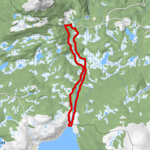 Hugastølen - Langehage - Sandadn - Vang