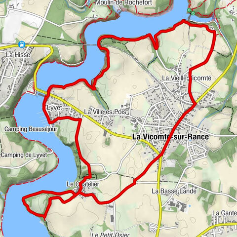 La Vicomté-sur-Rance - Le Lyvet Gourmand - Le Saint-Patrick - Église Sainte-Anne