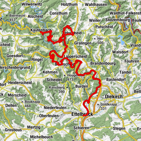 Ettelbruck - Hiwel - Kopp - Kautenbach
