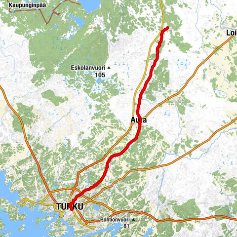 Turku - Virusmäki - Maarian kirkko - Orikedon Taverna