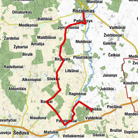 Rozalimas - Rozalimo Švč. Mergelės Marijos Vardo bažnyčia - Rozalimo bažnyčios šventoriaus koplyčia - Burbiškis